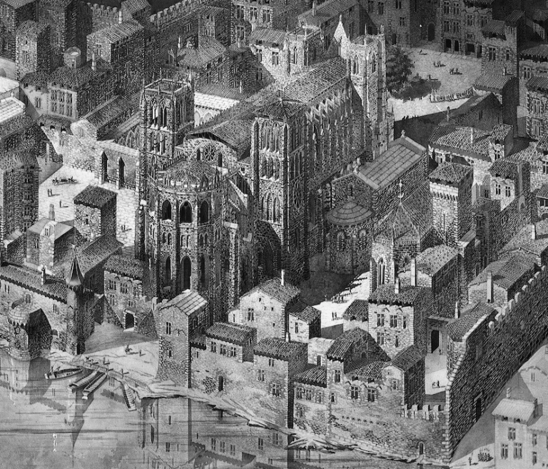 Lire la suite à propos de l’article Mercredi 17 décembre 2025 : Visite guidée dans le Vieux Lyon à la recherche des madones.