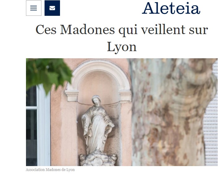 Un nouvel article sur Les madones de Lyon