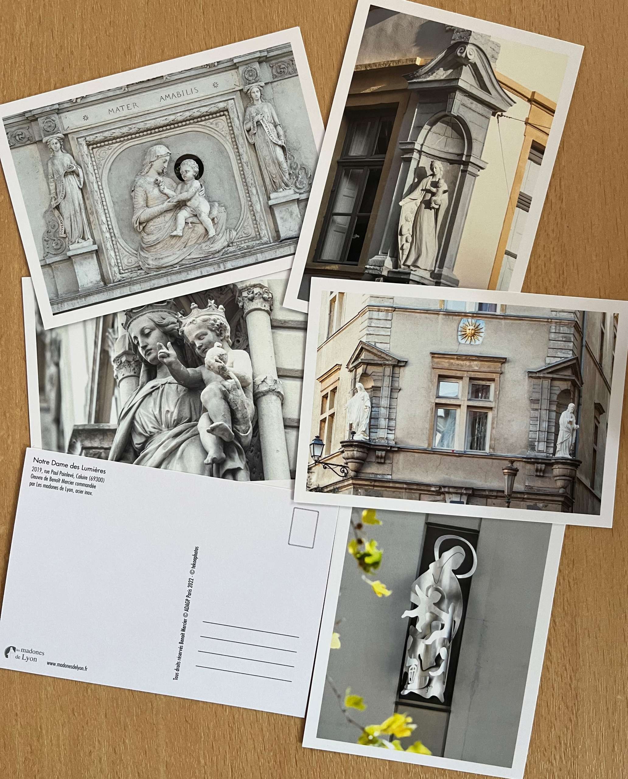 You are currently viewing Les cartes postales des madones de Lyon