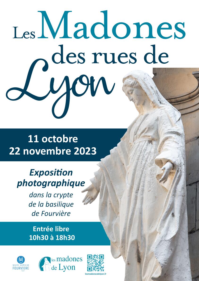 Exposition sur les madones de Lyon à Fourvière, du 11 octobre au 19 novembre