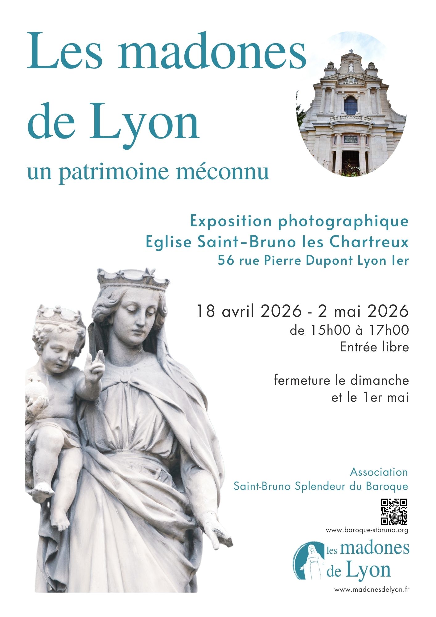 You are currently viewing Exposition sur les madones de Lyon à Saint-Bruno les Chartreux, jusqu&rsquo;au 2 mai 2026