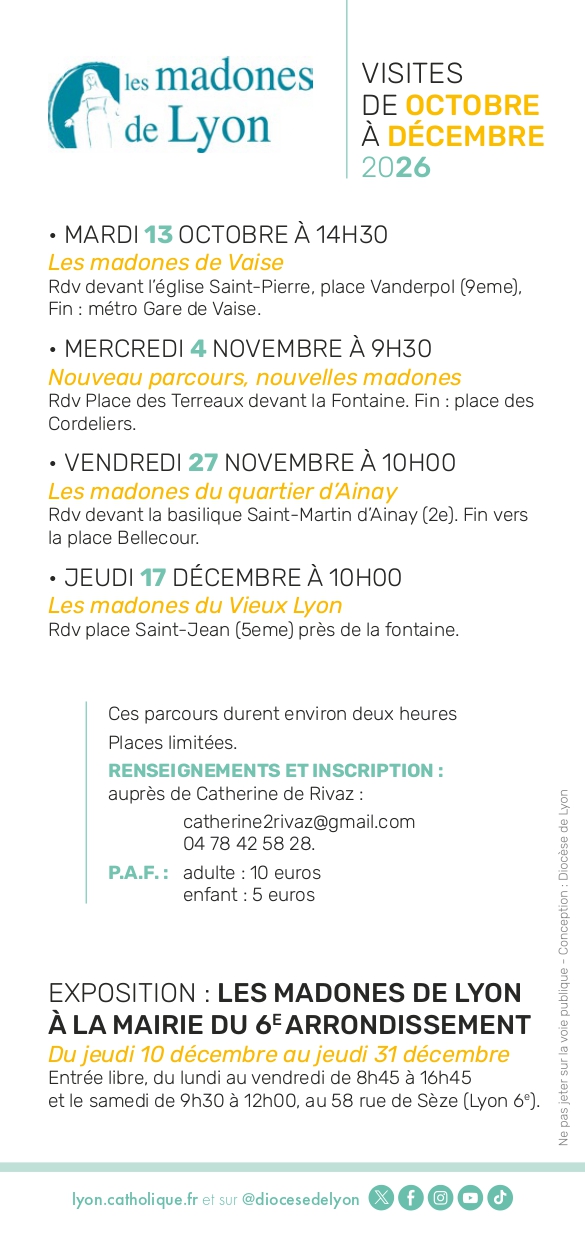 Flyer Madones de Lyon 2e semestre 2026 page 0002